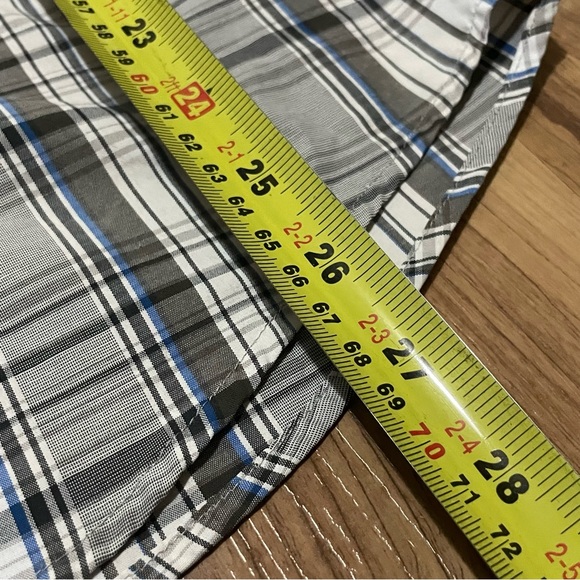 3/$25 Eddie Bauer Button Down Long Sleeve Shirt Classic Fit Medium Plaid - Picture 8 of 8